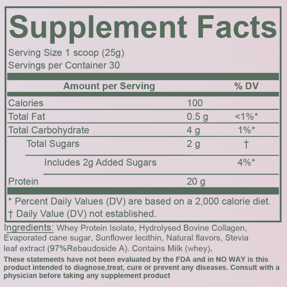 Daily Protein - Whey Protein + Collagen