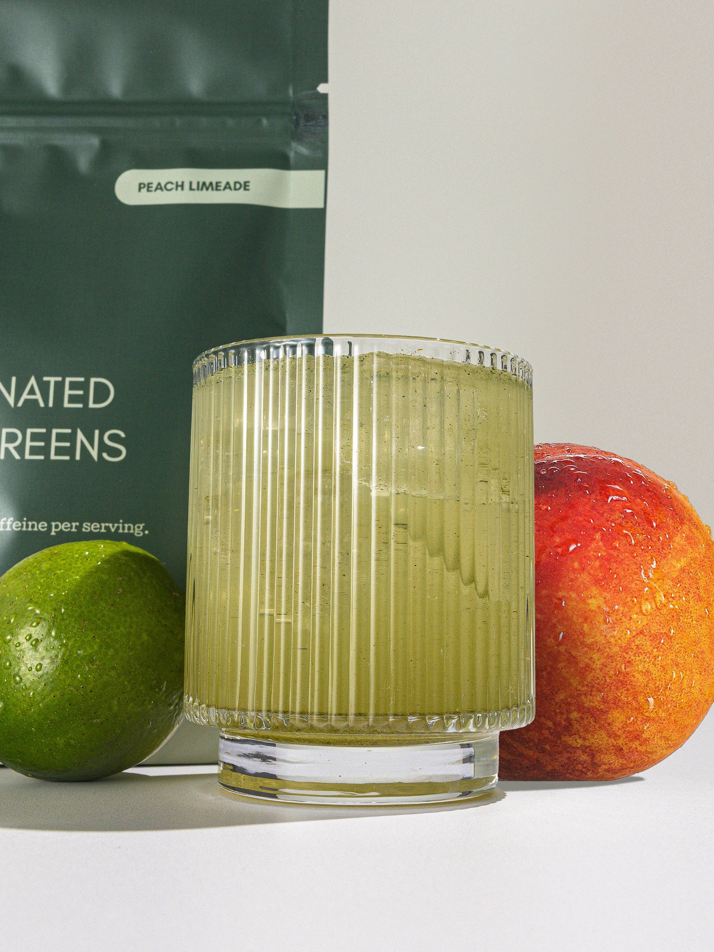 Caffeinated Daily Greens - Peach Limeade - 60 Servings